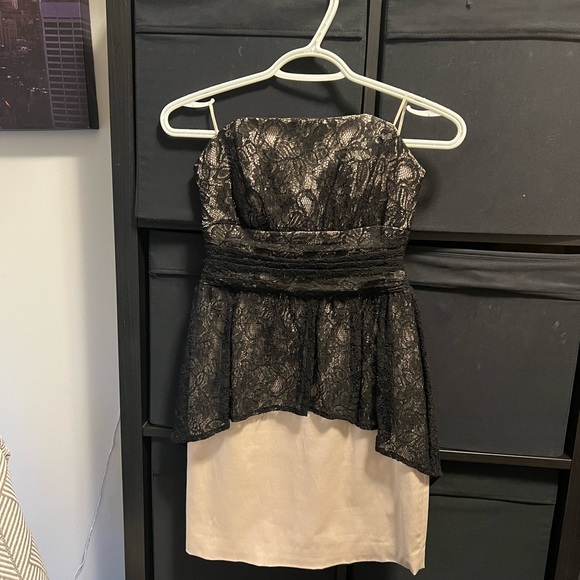 Guess Strapless Cocktail Dress - Picture 2 of 5